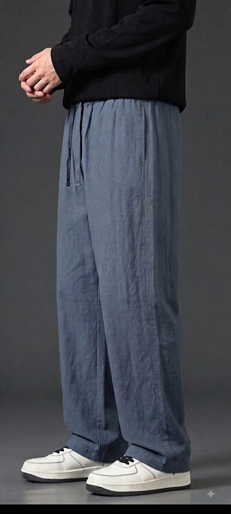 Studio Trouser - Stale Blue