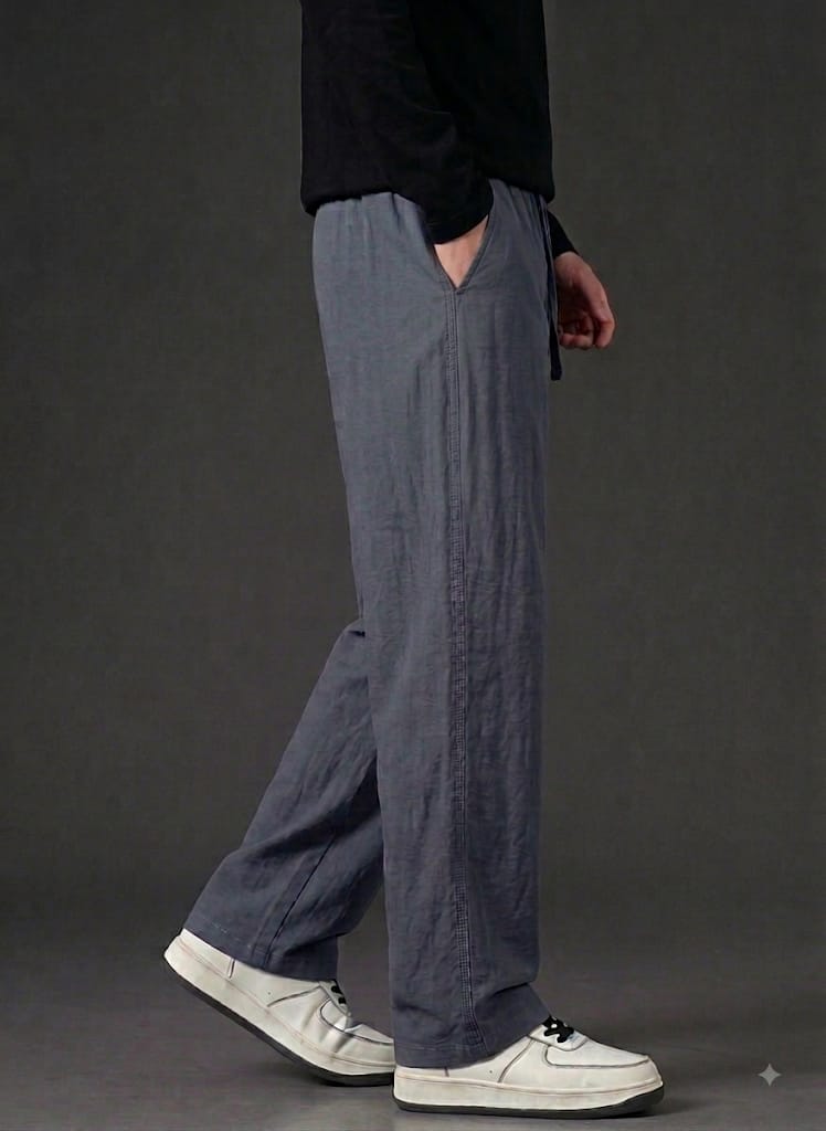 Studio Trouser - Stale Blue