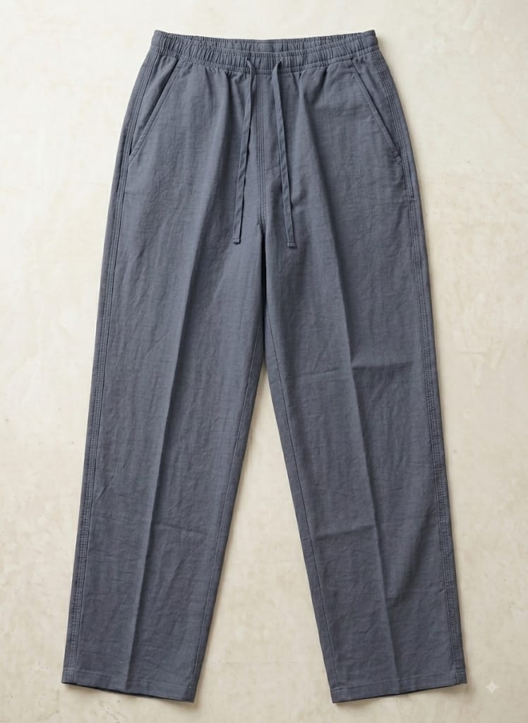 Studio Trouser - Stale Blue