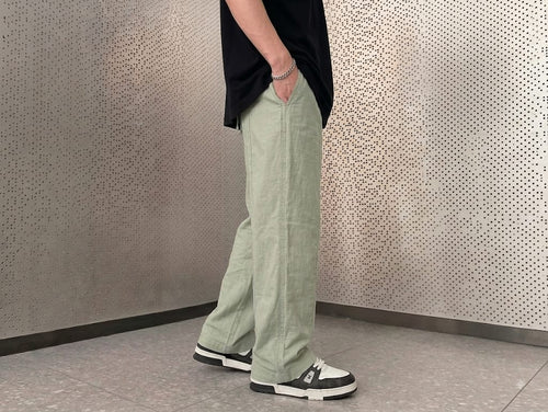 Studio Trouser - Olive Green