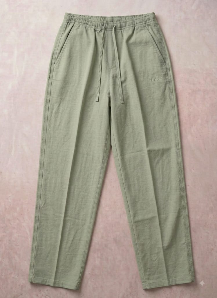Studio Trouser - Olive Green