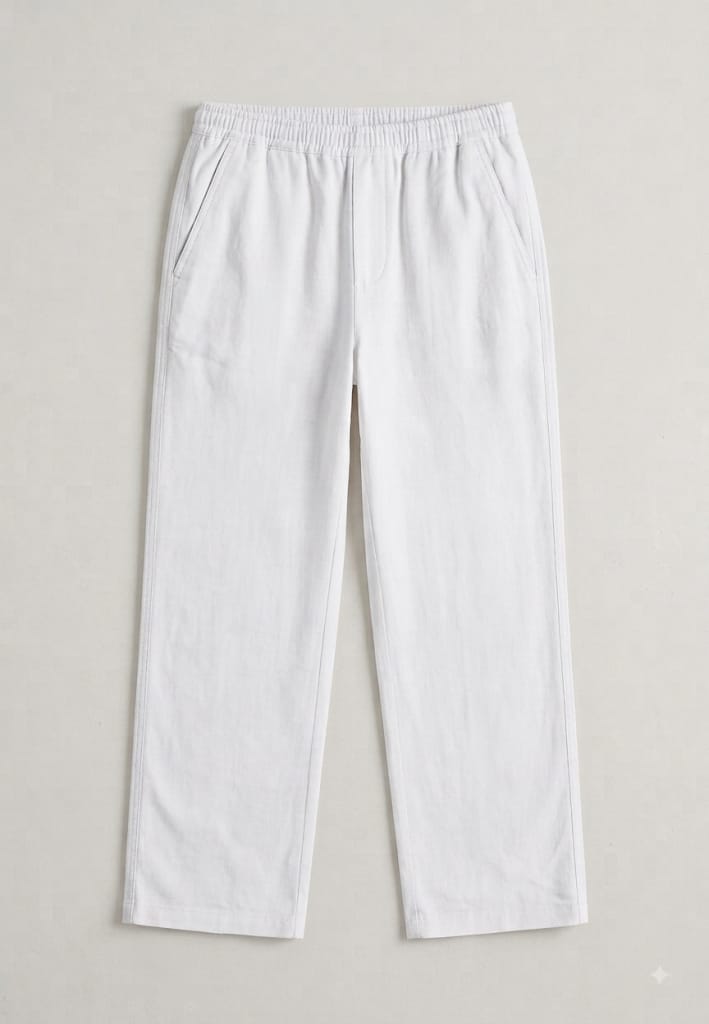 Studio Trouser - Crisp White