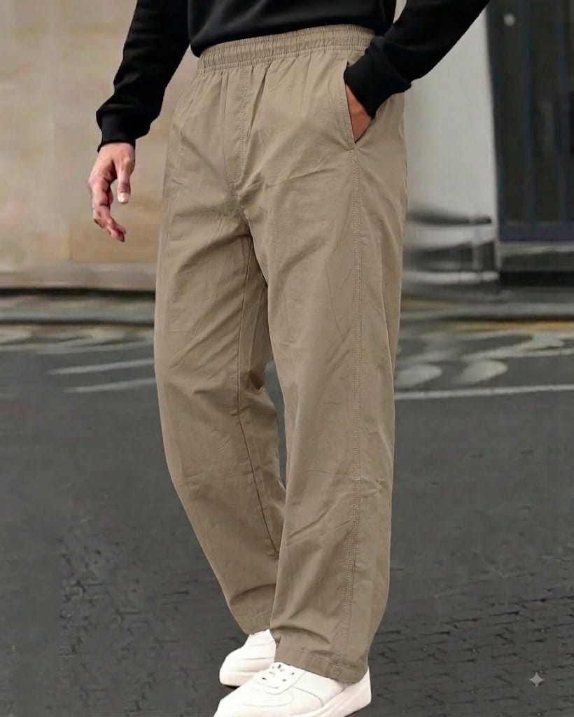 Studio Trousers - Sand Beige
