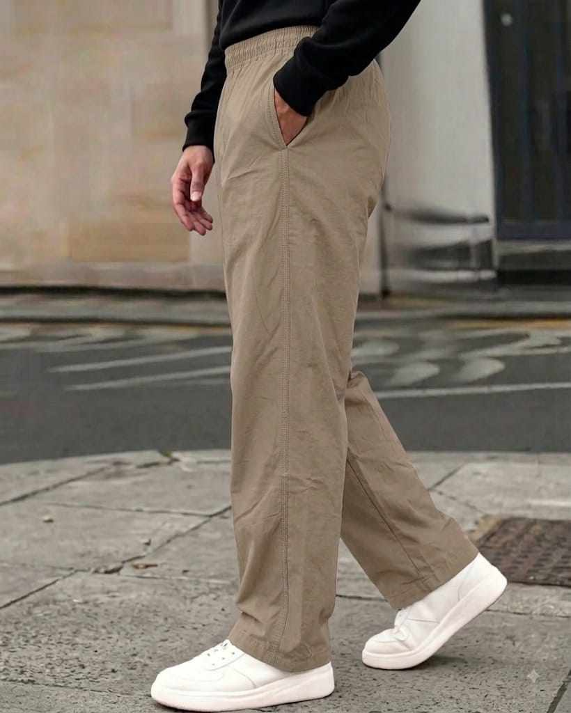 Studio Trousers - Sand Beige